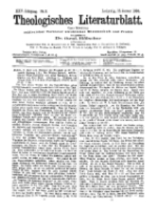 Theologisches Literaturblatt, 15. Januar 1904, Nr 3.