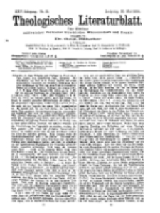 Theologisches Literaturblatt, 20. Mai 1904, Nr 21.
