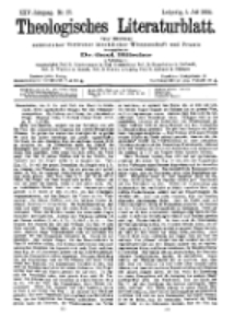 Theologisches Literaturblatt, 1. Juli 1904, Nr 27.
