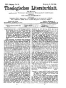 Theologisches Literaturblatt, 8. Juli 1904, Nr 28.