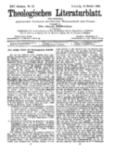Theologisches Literaturblatt, 14. Oktober 1904, Nr 42.