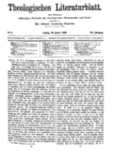 Theologisches Literaturblatt, 30. Januar 1920, Nr 3.