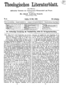 Theologisches Literaturblatt, 12. März 1920, Nr 6.