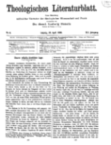 Theologisches Literaturblatt, 23. April 1920, Nr 9.