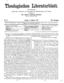 Theologisches Literaturblatt, 14. Oktober 1921, Nr 21.