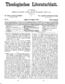 Theologisches Literaturblatt, 16. September 1927, Nr 19.