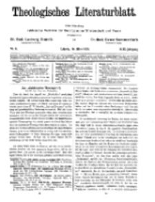 Theologisches Literaturblatt, 16. März 1928, Nr 6.