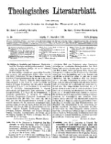 Theologisches Literaturblatt, 21. Dezember 1928, Nr 26.