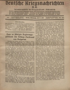 Deutsche Kriegsnachrichten (D.K.), Mittwoch, 4. Juli 1917, Nr 100.