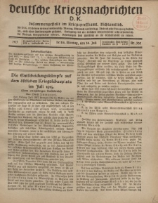 Deutsche Kriegsnachrichten (D.K.), Montag, 16. Juli 1917, Nr 105.