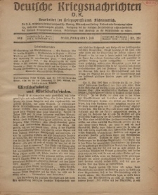 Deutsche Kriegsnachrichten (D.K.), Freitag, 5. Juli 1918, Nr 251.