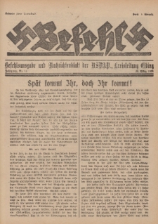 Befehl Nr. 14, 25. März 1933