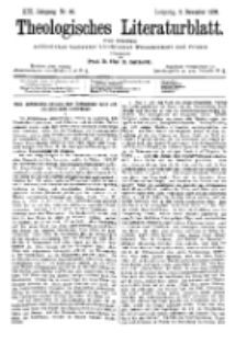 Theologisches Literaturblatt, 2. Dezember 1892, Nr 48.