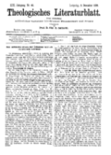 Theologisches Literaturblatt, 2. Dezember 1892, Nr 48.