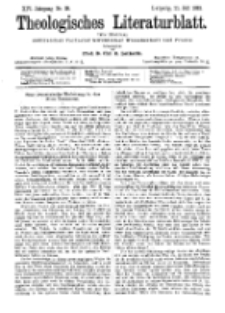 Theologisches Literaturblatt, 21. Juli 1893, Nr 29.