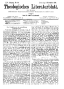 Theologisches Literaturblatt, 3. November 1893, Nr 44.