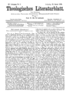 Theologisches Literaturblatt, 12. Januar 1894, Nr 2.