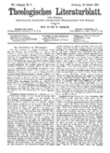 Theologisches Literaturblatt, 19. Januar 1894, Nr 3.