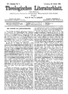 Theologisches Literaturblatt, 26. Januar 1894, Nr 4.
