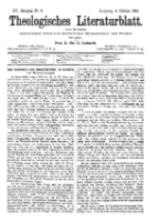 Theologisches Literaturblatt, 9. Februar 1894, Nr 6.