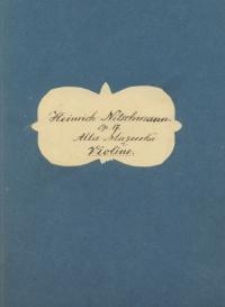 Alla Mazurka, op. 17 : Pianoforte & Violine