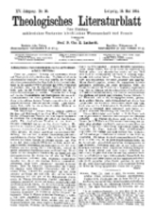 Theologisches Literaturblatt, 18. Mai 1894, Nr 20.