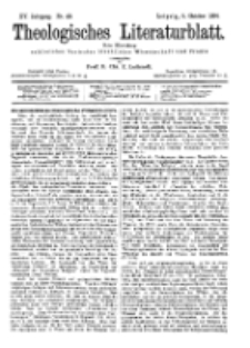 Theologisches Literaturblatt, 5. Oktober 1894, Nr 40.