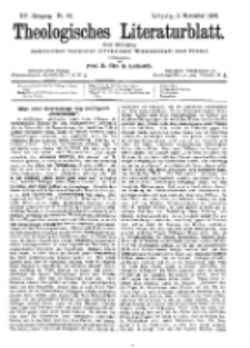 Theologisches Literaturblatt, 2. November 1894, Nr 44.