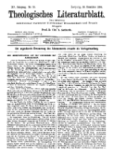 Theologisches Literaturblatt, 28. Dezember 1894, Nr 52.