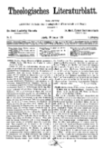 Theologisches Literaturblatt, 18. Januar 1929, Nr 2.