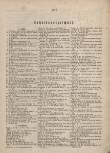 Theologisches Literaturblatt, 1886 (Inhaltsverzeichniß)