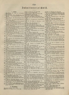 Theologisches Literaturblatt, 1890 (Inhaltsverzeichniß)