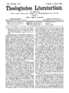 Theologisches Literaturblatt, 9. Februar 1900, Nr 6.