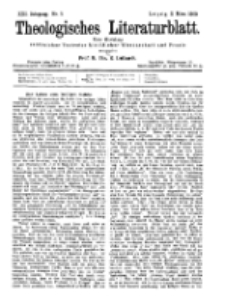 Theologisches Literaturblatt, 2. März 1900, Nr 9.