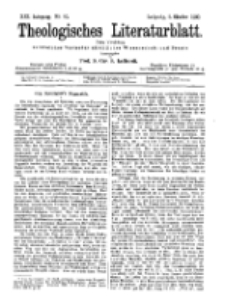 Theologisches Literaturblatt, 5. Oktober 1900, Nr 40.