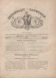Zeitschrift für Bauwesen, Jg. XXV, 1875, H. 1-3