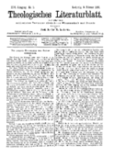 Theologisches Literaturblatt, 8. Februar 1895, Nr 6.
