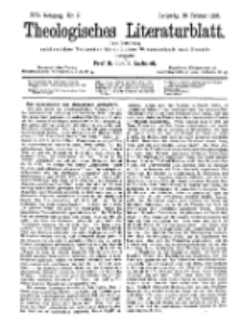Theologisches Literaturblatt, 15. Februar 1895, Nr 7.