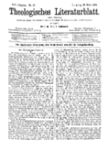 Theologisches Literaturblatt, 29. März 1895, Nr 13.