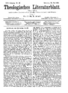 Theologisches Literaturblatt, 31. Mai 1895, Nr 22.