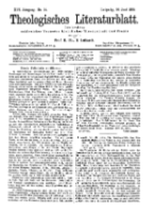 Theologisches Literaturblatt, 14. Juni 1895, Nr 24.