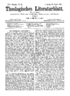 Theologisches Literaturblatt, 16. August 1895, Nr 33.