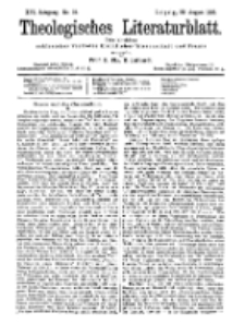 Theologisches Literaturblatt, 30. August 1895, Nr 35.