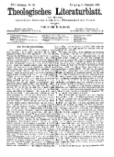 Theologisches Literaturblatt, 6. Dezember 1895, Nr 49.