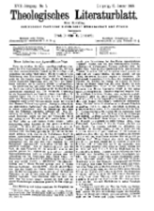 Theologisches Literaturblatt, 31. Januar 1896, Nr 5.