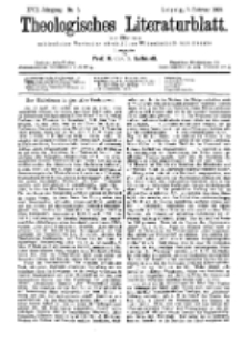 Theologisches Literaturblatt, 7. Februar 1896, Nr 6.