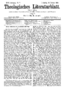 Theologisches Literaturblatt, 14. Februar 1896, Nr 7.