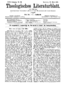 Theologisches Literaturblatt, 20. März 1896, Nr 12.