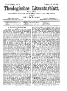 Theologisches Literaturblatt, 10. Juli 1896, Nr 28.