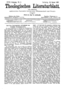Theologisches Literaturblatt, 22. Januar 1897, Nr 3.